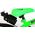 Volare Sportivo Kinderfiets - Jongens - 12 inch - Neon Groen Zwart - 95% afgemonteerd