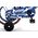 Volare Blue Cruiser Kinderfiets - Jongens - 12 inch - Blauw - 95% afgemonteerd