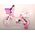 Volare Rose Kinderfiets - Meisjes - 12 inch - Roze - 2 handremmen