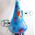 Disney Frozen 2 Kinderfiets - Meisjes - 18 inch - Blauw/Paars - 95% afgemonteerd