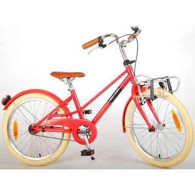 Volare Melody Kinderfiets - Meisjes - 20 inch - Pastel Rood - Prime Collection