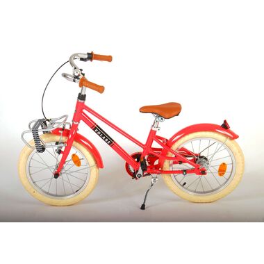 Volare Melody Kinderfiets - Meisjes - 16 inch - Pastel Rood - Prime Collection
