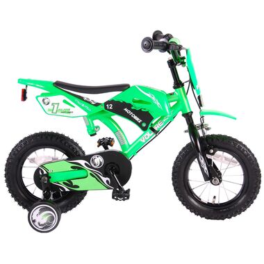 Volare Motorbike Kinderfiets - Jongens - 12 inch - Groen - 2 handremmen